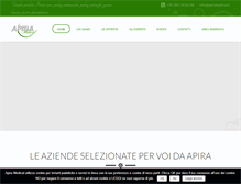 Tablet Screenshot of apiramedical.it